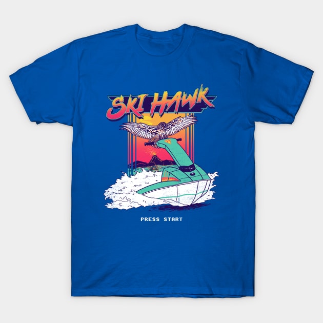 Ski Hawk T-Shirt by Hillary White Rabbit